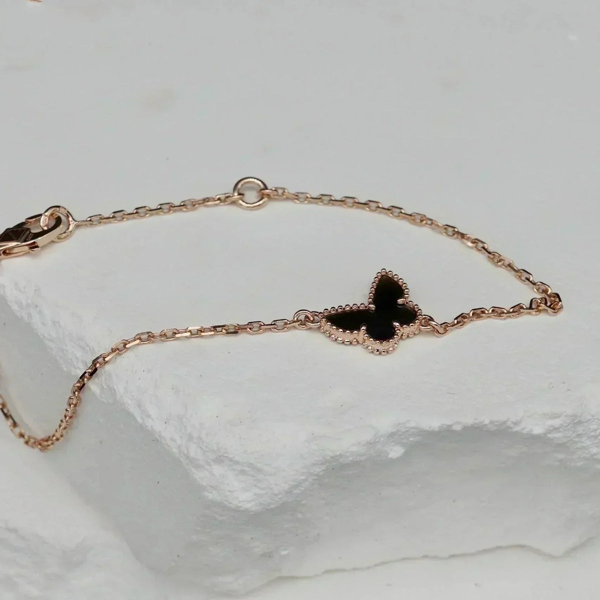 ¡®Lume Jewels¡¯BUTTERFLY ONYX BUTTERFLY BRACELET