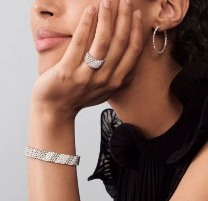 [Lume Jewels]Five-row diamond bracelet