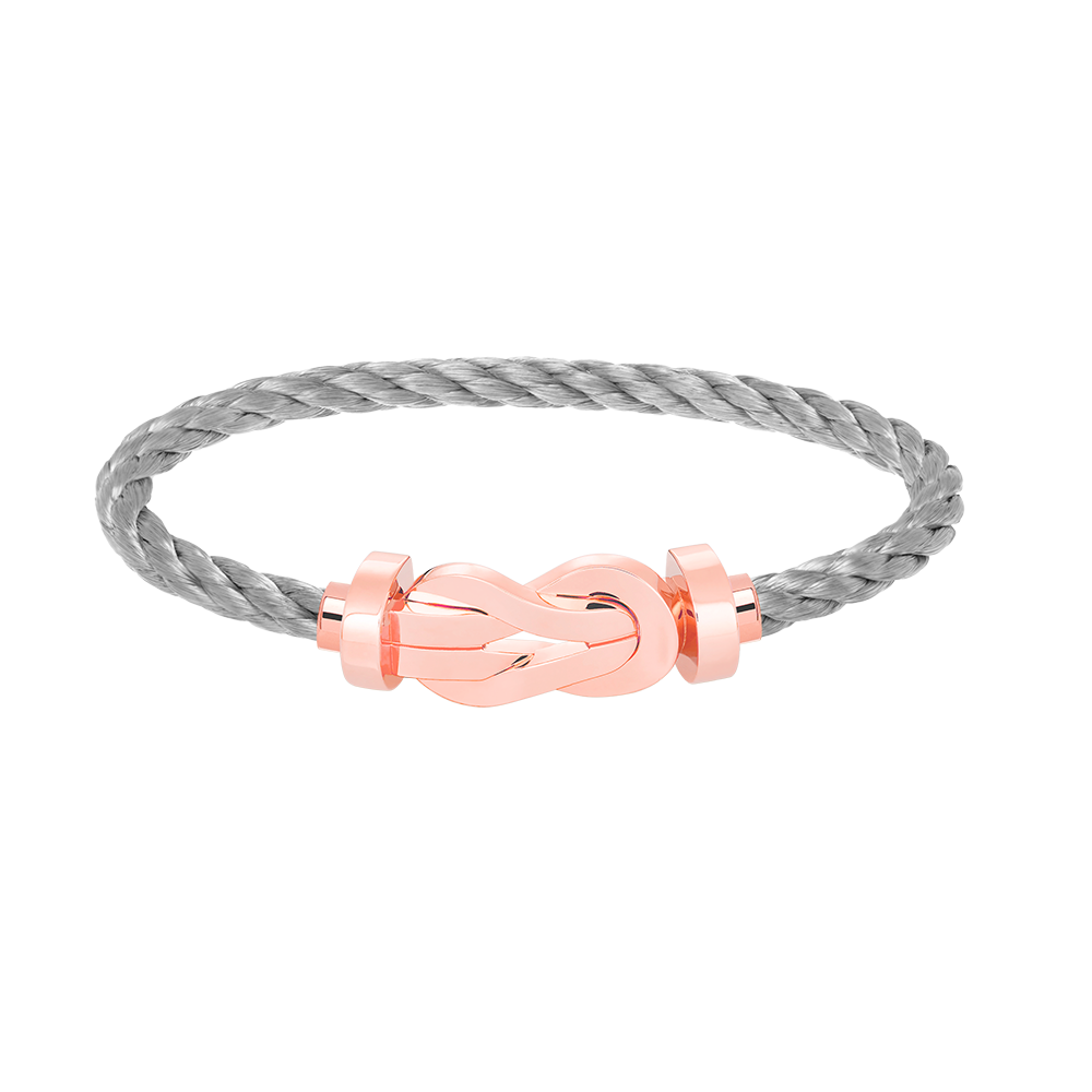 ¡®Lume Jewels¡¯CHANCE LARGE 8 FIGURE BUCKLE NO DIAMOND BRACELET ROSE GOLD