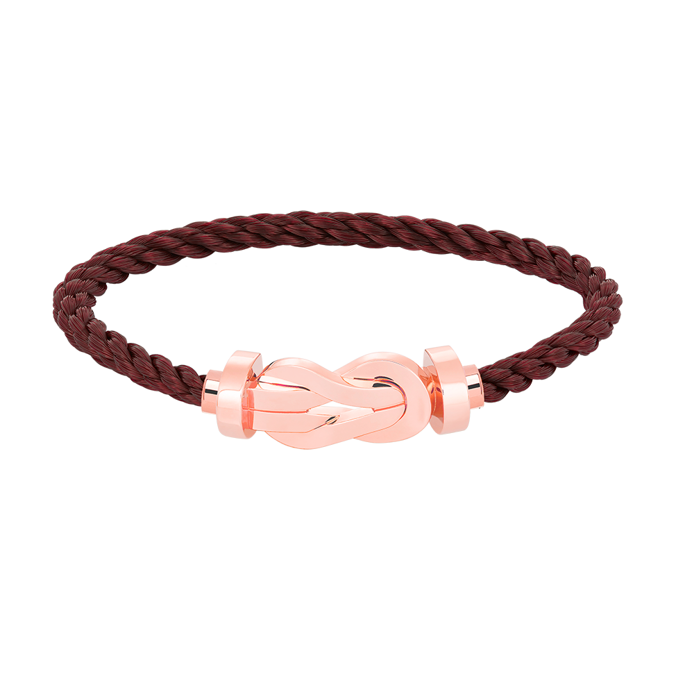 ¡®Lume Jewels¡¯CHANCE LARGE 8 FIGURE BUCKLE NO DIAMOND BRACELET ROSE GOLD