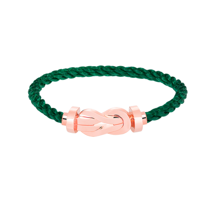 ¡®Lume Jewels¡¯CHANCE LARGE 8 FIGURE BUCKLE NO DIAMOND BRACELET ROSE GOLD