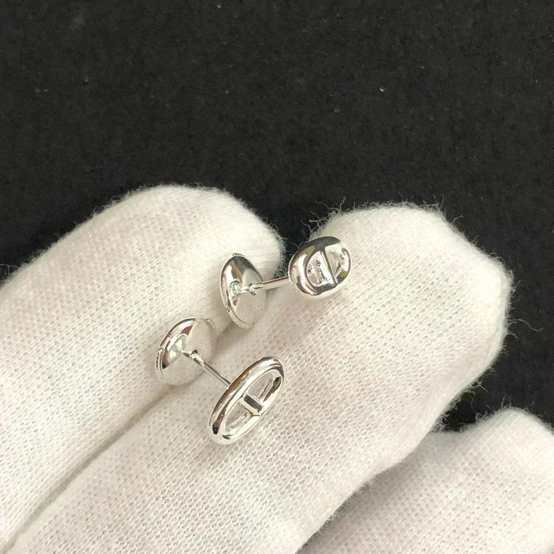 ¡®Lume Jewels¡¯CHAINE SMALL EARRINGS GOLD AND SILVER