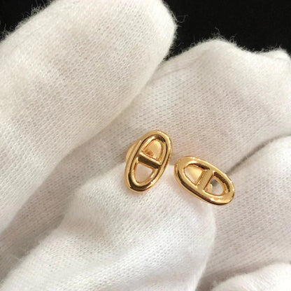¡®Lume Jewels¡¯CHAINE SMALL EARRINGS GOLD AND SILVER
