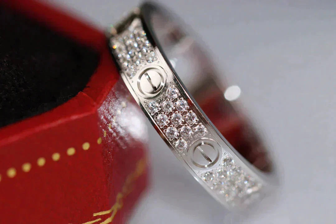 ¡®Lume Jewels¡¯LOVE RING 3.6MM DIAMOND PAVED