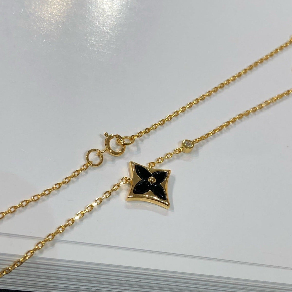 ¡®Lume Jewels¡¯STAR BLACK MOP NECKLACE