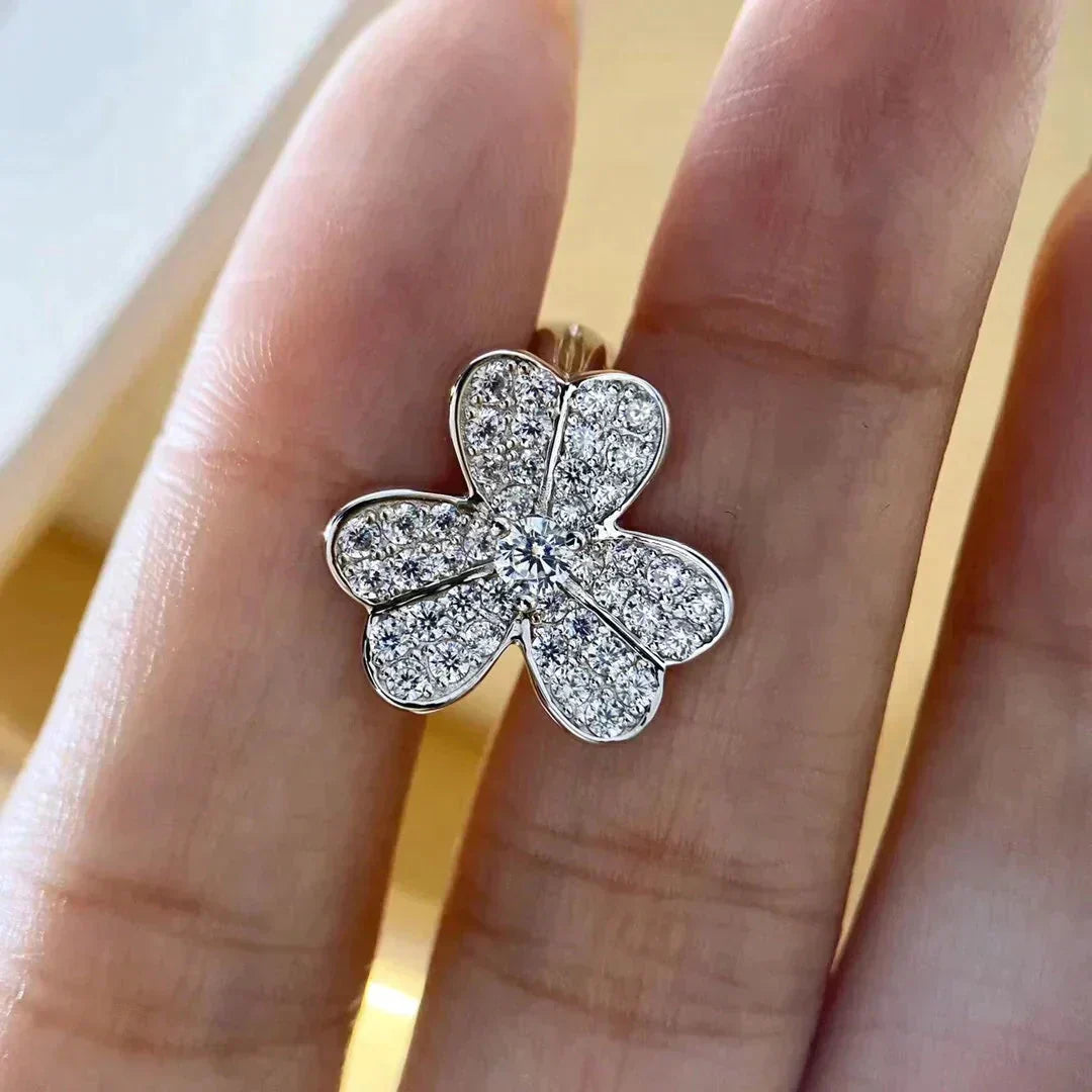 ¡®Lume Jewels¡¯CLOVER COMOS DIAMOND EARRINGS SILVER