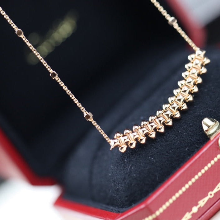 ¡®Lume Jewels¡¯CLASH PINK GOLD NECKLACE