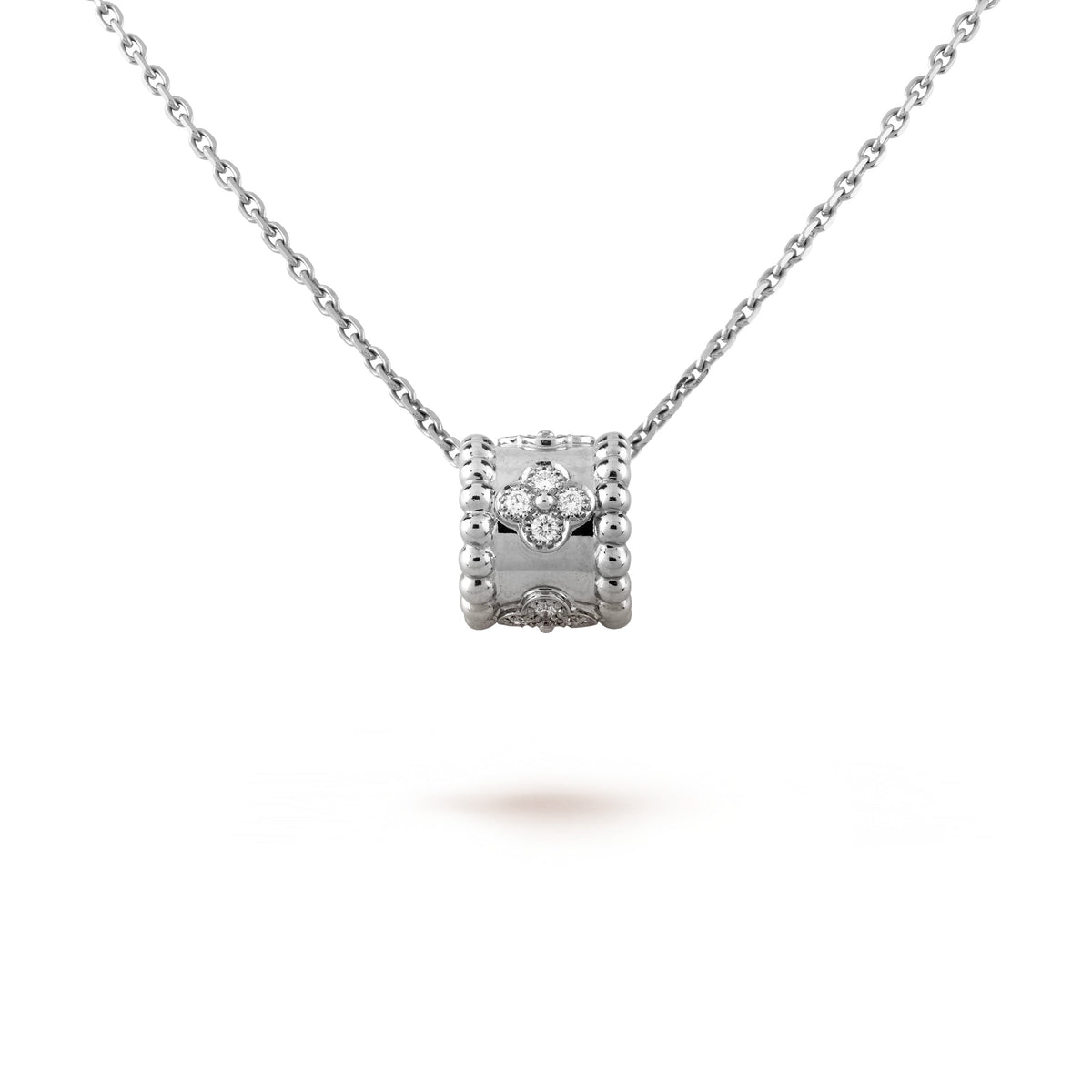 ¡®Lume Jewels¡¯PERLEE PEDANT SIVLER DIAMOND NECKLACE