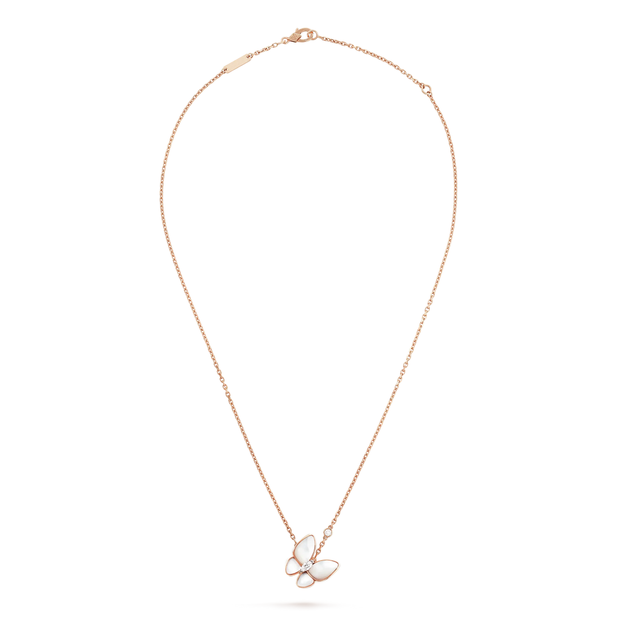 ¡®Lume Jewels¡¯BUTTERFLY MOP DIAMOND NECKLACE