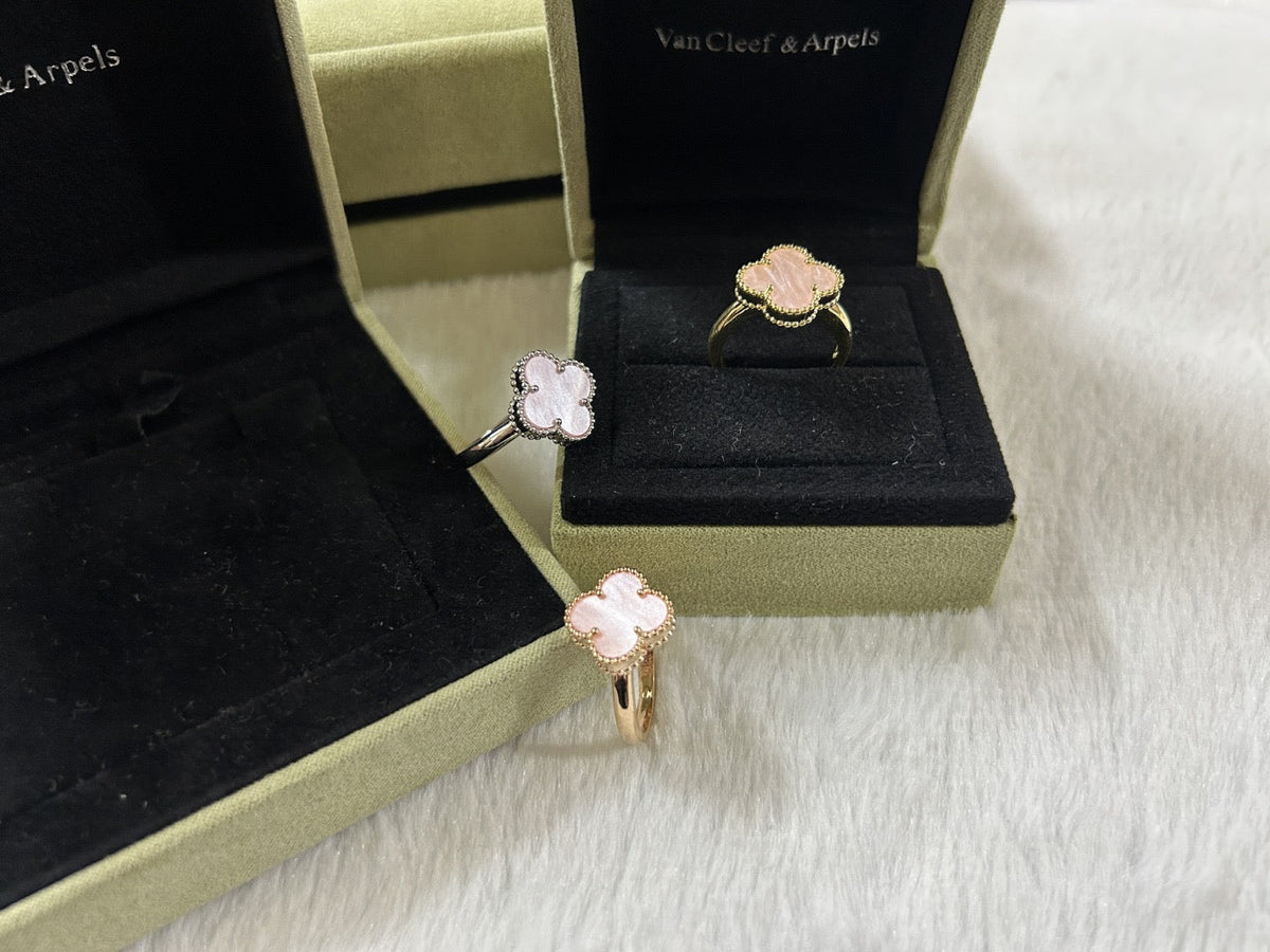 [Lume Jewels]Pink Clover Ring