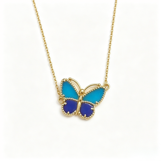 [Lume Jewels] 2026 NEW LUCKY BUTTERFLY 1 MOTIFS NECKLACE