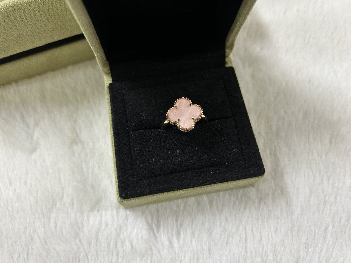 [Lume Jewels]Pink Clover Ring