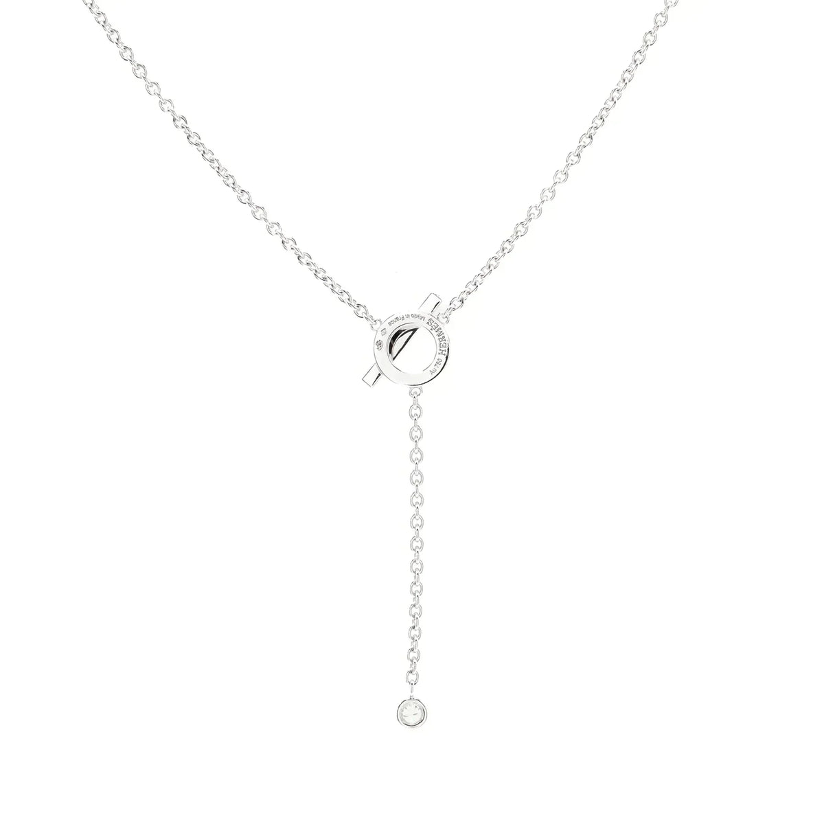 ¡®Lume Jewels¡¯FINESSE SILVER DIAMOND NECKLACE
