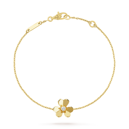 ¡®Lume Jewels¡¯FRIVOLE GOLD FLOWER PINK MALACHITE BRACELET