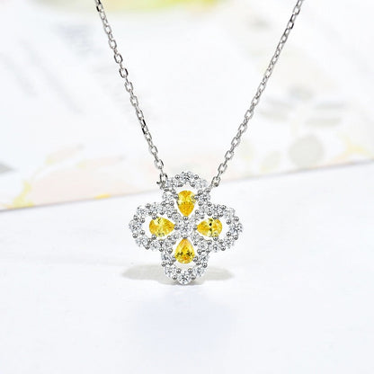 ¡®Lume Jewels¡¯LOOP NECKLACE FULL MOTIF DIAMOND 16MM MULTIPLE COLORS