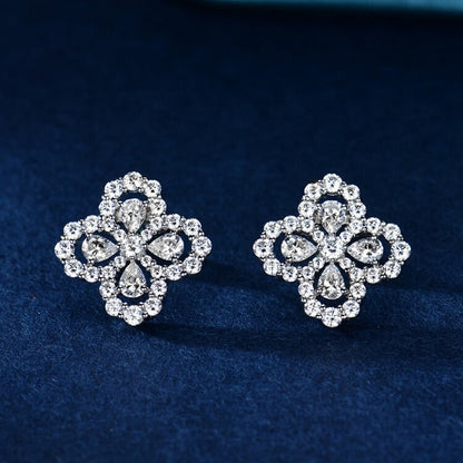¡®Lume Jewels¡¯LOOP EARRINGS FULL MOTIF DIAMOND 16MM