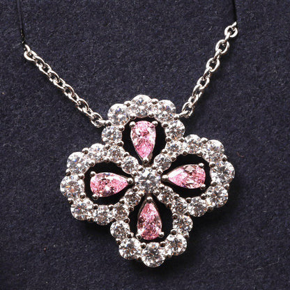 ¡®Lume Jewels¡¯LOOP NECKLACE FULL MOTIF DIAMOND 16MM MULTIPLE COLORS