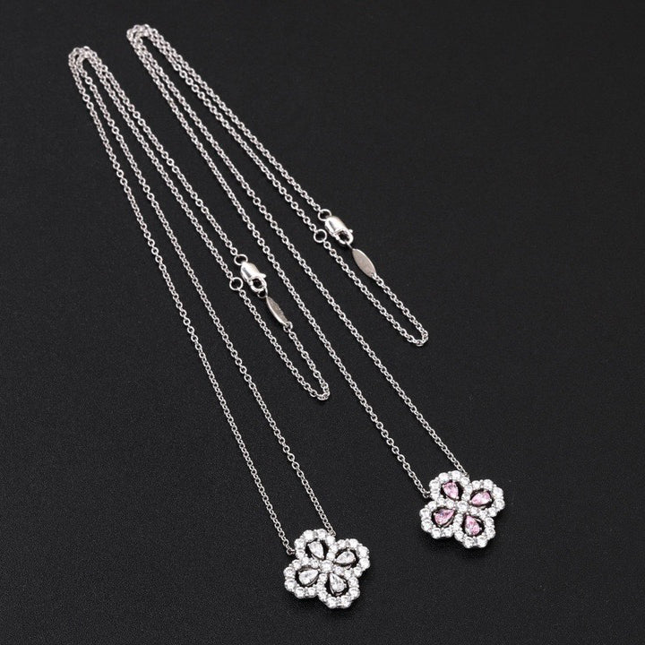 ¡®Lume Jewels¡¯LOOP NECKLACE FULL MOTIF DIAMOND 16MM MULTIPLE COLORS