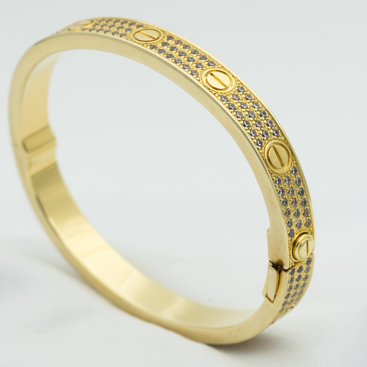 ¡®Lume Jewels¡¯LOVE BRACELET 6.1MM DIAMOND-PAVED