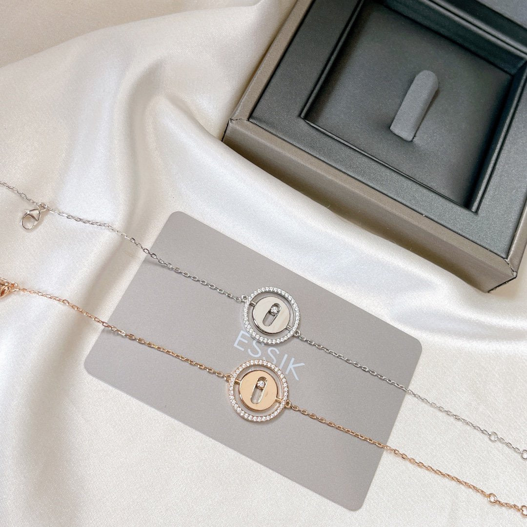 [Lume Jewels]LUCKY MOVE PAVED DIAMOND BRACELET