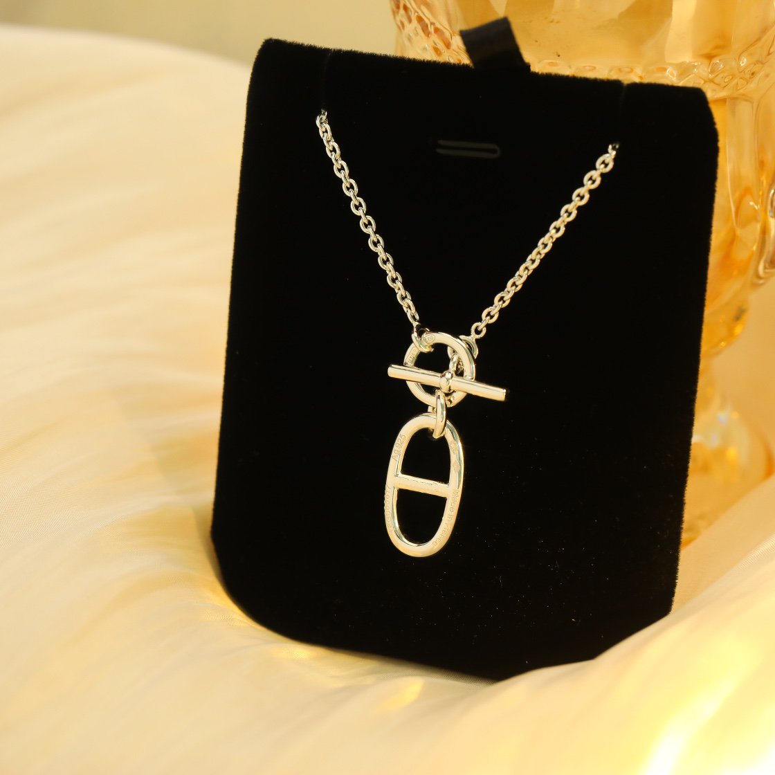 ¡®Lume Jewels¡¯HM CHAINE D'ANCRE PENDANT NECKLACE STERLING SILVER