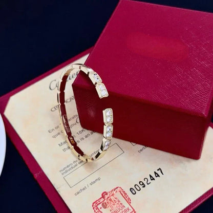 [Lume Jewels]LOVE DIAMOND OPEN BRACELET