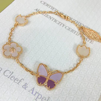 [Lume Jewels]26 NEW CLOVER LUCKY LIGHT PURPLE SET