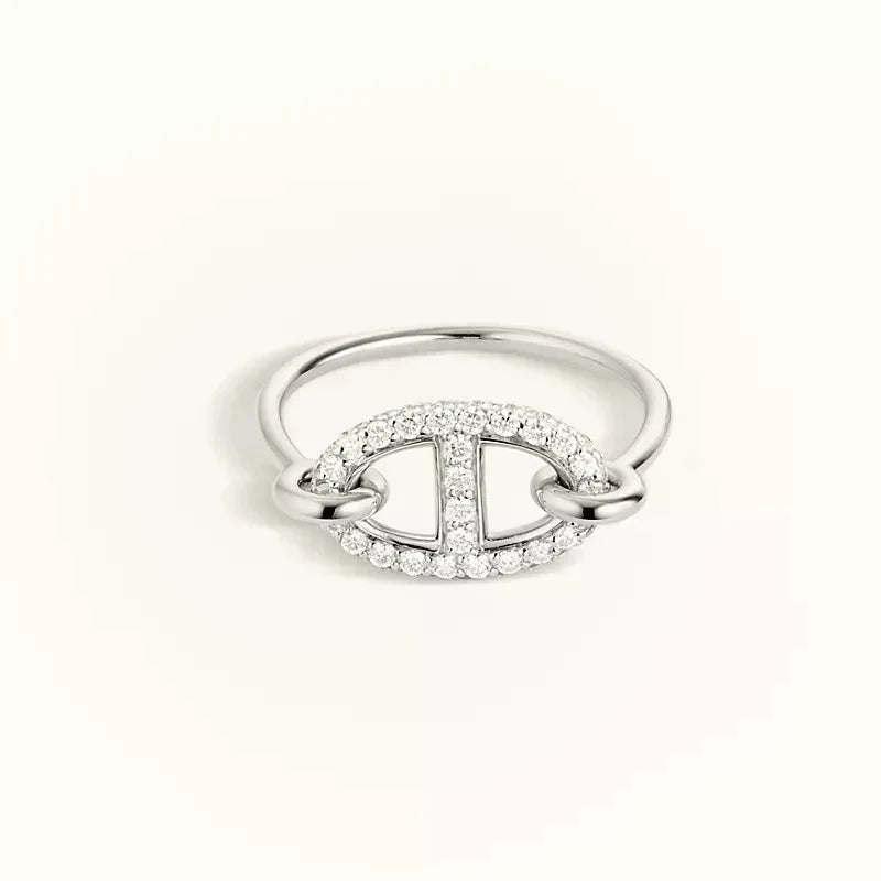 ¡®Lume Jewels¡¯RONDE SMALL SILVER DIAMOND RING