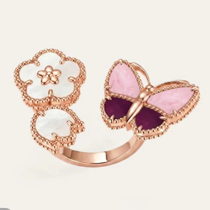 [Lume Jewels]26 NEW CLOVER LUCKY LIGHT PURPLE SET