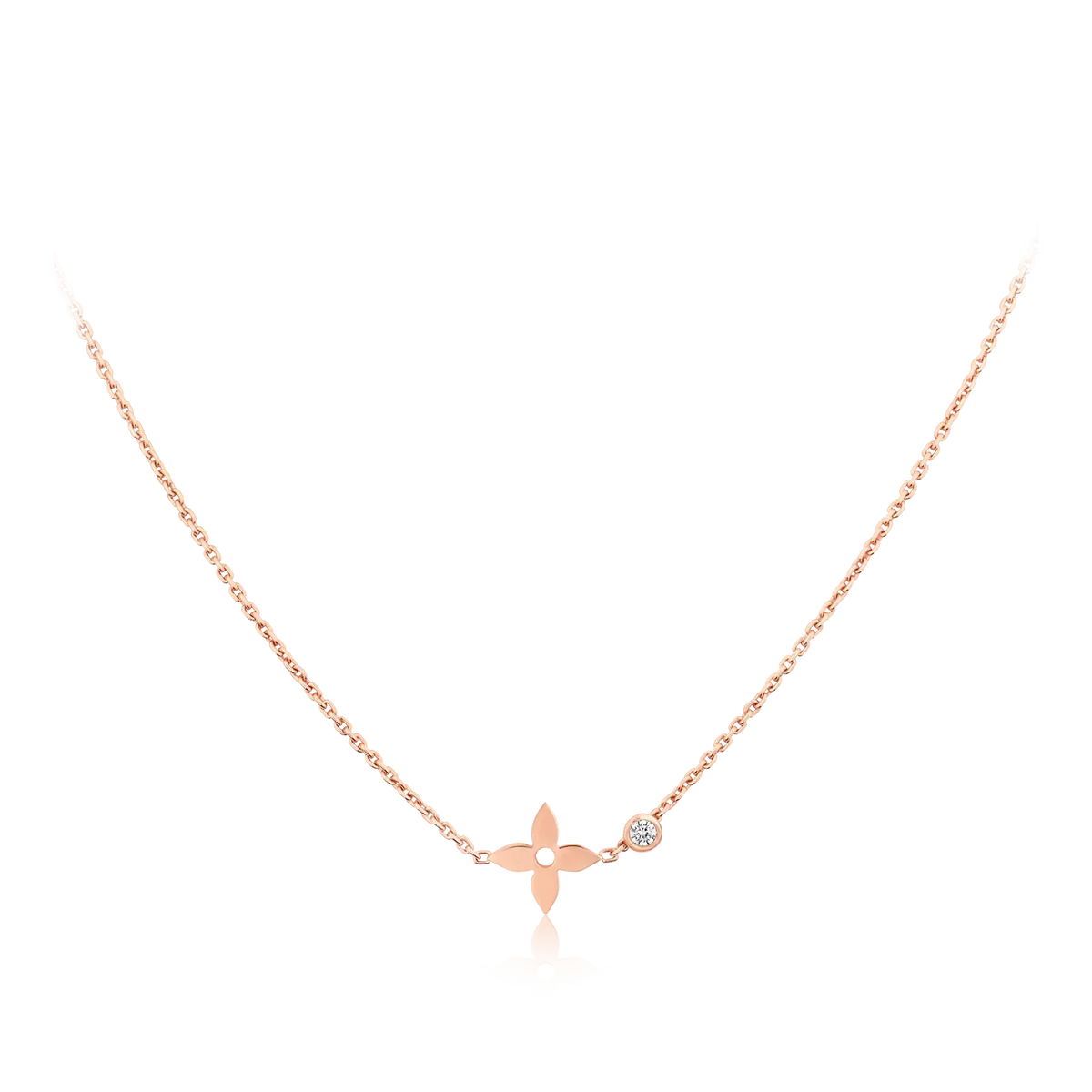 ¡®Lume Jewels¡¯BLOSSOM PENDANT PINK GOLD AND DIAMOND