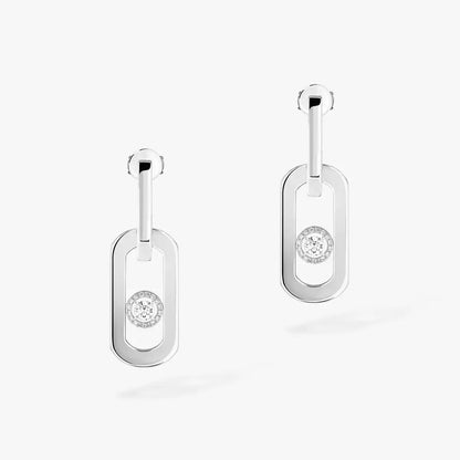 [Lume Jewels]So Move XL Diamond Pendant Earrings