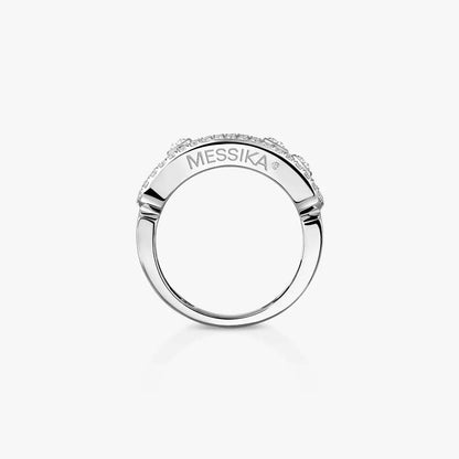 [Lume Jewels] Move Gold Diamond Pave_ Ring