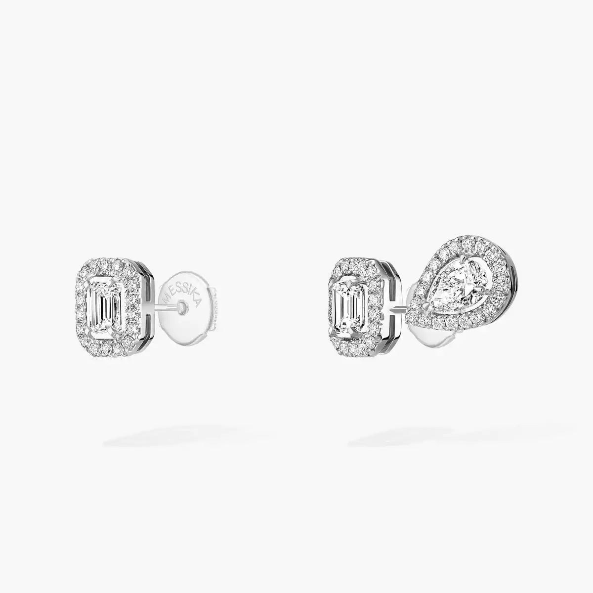 [Lume Jewels]Diamond Earrings 0,10ct My Twin 1+2