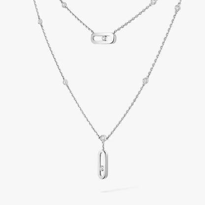 [Lume Jewels] Move Uno Diamond Necklace
