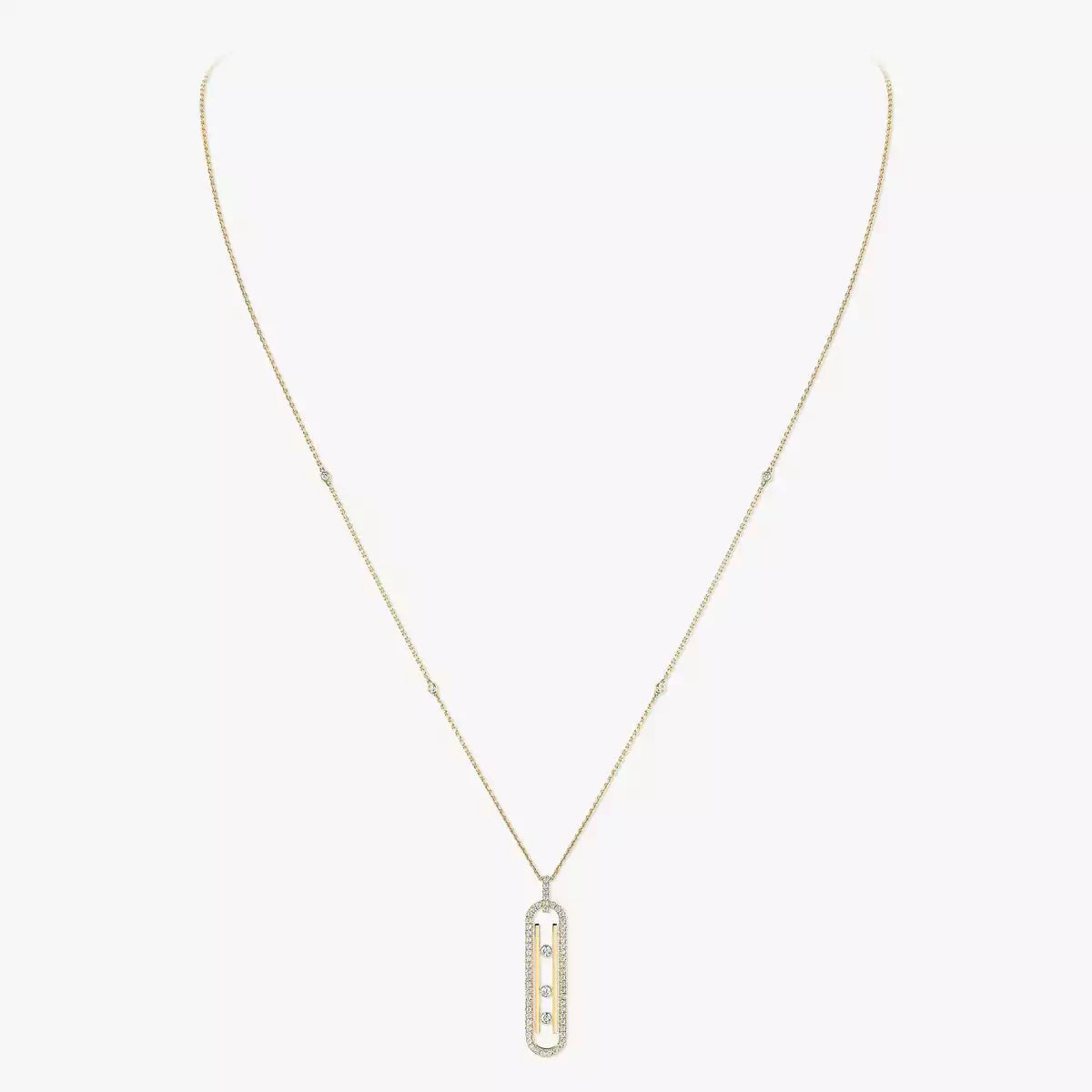 [Lume Jewels]Diamond Necklace Move 10Th