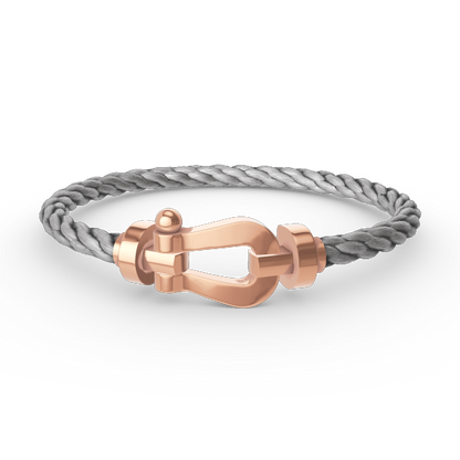 ¡®Lume Jewels¡¯FORCE LARGE HORSESHOE NO DIAMOND BRACELET ROSE GOLD