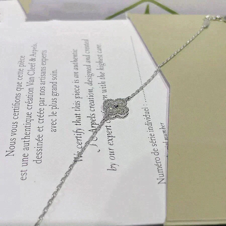 ¡®Lume Jewels¡¯CLOVER  SINGLE FLOWER BRACELET SILVER