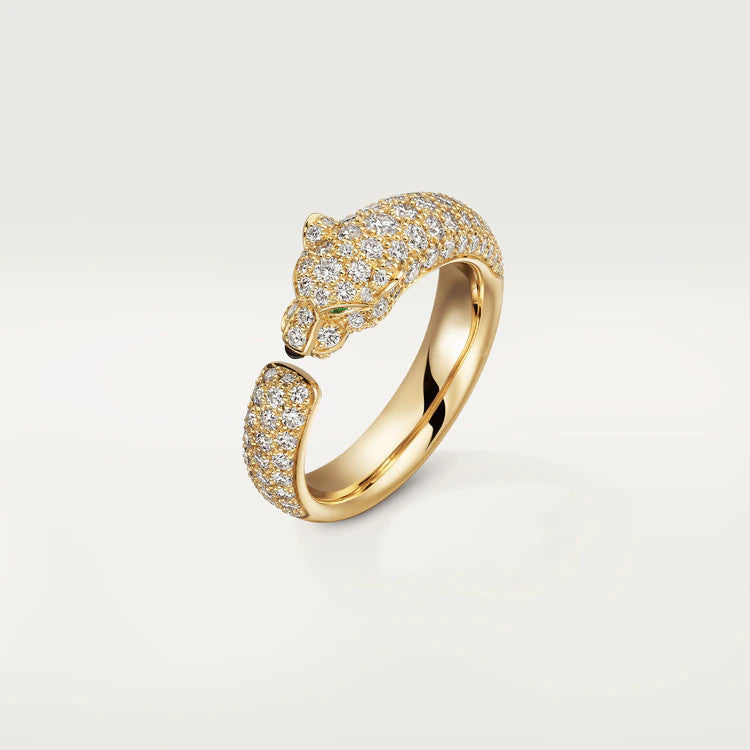 ¡®Lume Jewels¡¯PANTHERE PINK GOLD DIAMOND RING